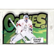 2023 MK reprezentace #G-04 Dominik Pavlát Goalie Green Die-cut 10/35