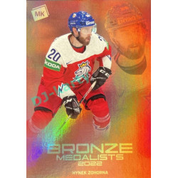 2021/22 MK reprezentace #BM-23 Hynek Zohorna Bronze Medalists 1 of 100