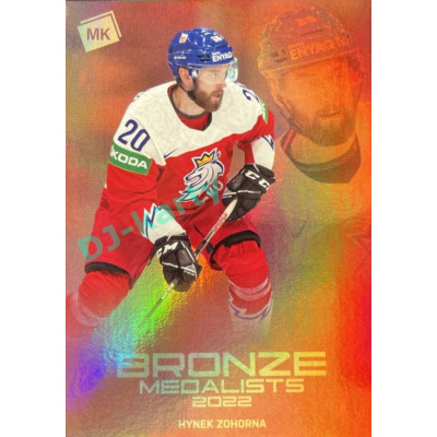 2021/22 MK reprezentace #BM-23 Hynek Zohorna Bronze Medalists 1 of 100