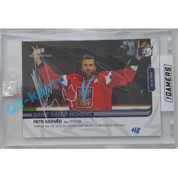 2021 MK Gamers 2 Petr Nedvěd #85 1/8 Game Dated Moment