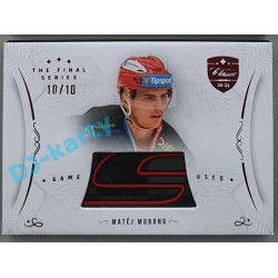 2021/22 OFS The Final Series Matěj Morong #STI-MOM 10/10 Game Used Stick Red