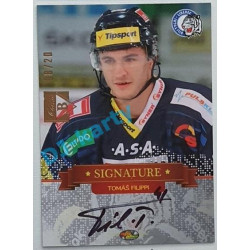 2021/22 OFS The Final Series Tomáš Filippi #SIGN19 08/20 Bonus Signature 13/14 OFS Signature