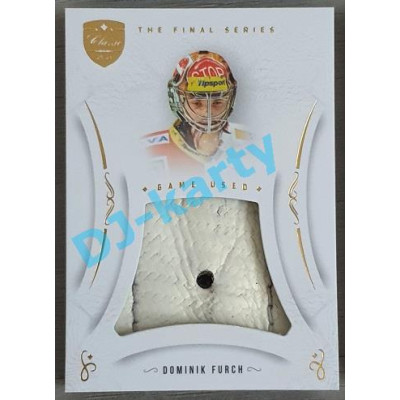 2021/22 OFS The Final Series Dominik Furch #MEM-DU Game Used Gold PROMO