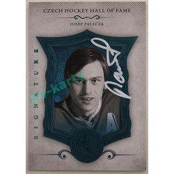 2022 LC Síň slávy českého hokeje UPDATE Josef Paleček #SSCH-123 13/20 Signature