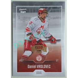 2022/23 Goal Cards Chance Liga 1. série #142 Daniel Vrdlovec Expo Pardubice
