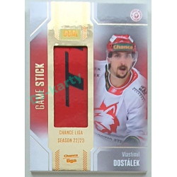 2022/23 Goal Cards Chance Liga 1. série #S-20 Vlastimil Dostálek Game Stick 08/35