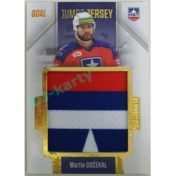 2022/23 Goal Cards Chance Liga 1. série #J-08 Martin Dočekal JUMBO Jersey 43/77