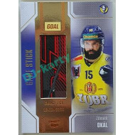 2022/23 Goal Cards Chance Liga 2. série #S-46 Zdeněk Okál Game Stick 16/35