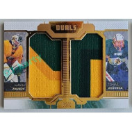 2022/23 Goal Cards Chance Liga Update #D-02 M. Zhukov / T. Vošvrda Duals Jersey Gold 08/10