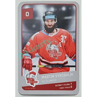 2023 Karetní hra Extraliga ALL STARS 1993-2023 Martin Vyrůbalík
