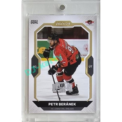 2023/24 Goal cards Chance Liga 2. série #396 Petr Beránek Expo Silver 1of7