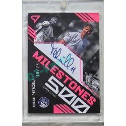 2023/24 Sportzoo Fortuna Liga 2. série #MSS-MP Milan Petržela Milestones Neon Pink Auto 18/25