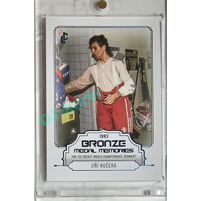 2023 LC Bronze Medal Memories 1993 #14 Jiří Kučera Blue parallel 09/15