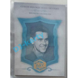 2020 OFS Síň slávy českého hokeje Miloslav Charouzd #SSCH-065 First Day of Issue Rainbow