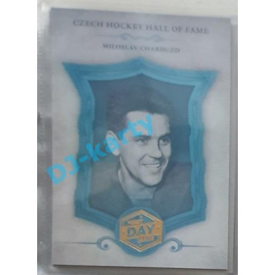 2020 OFS Síň slávy českého hokeje Miloslav Charouzd #SSCH-065 First Day of Issue Rainbow