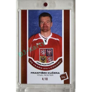 2023 MK reprezentace #P-10 František Kučera 1998 Portraits - 25 years anniversary BRONZE 4/10