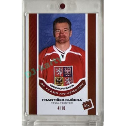 2023 MK reprezentace #P-10 František Kučera 1998 Portraits - 25 years anniversary BRONZE 4/10