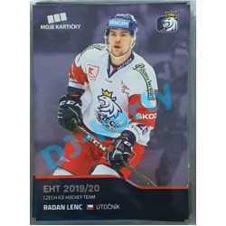 2020 MK reprezentace Radan Lenc EHT #20 Blue Promo