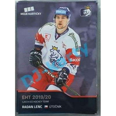 2020 MK reprezentace Radan Lenc EHT #20 Blue Promo