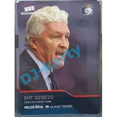 2020 MK reprezentace Miloš Říha EHT #86 Blue Promo