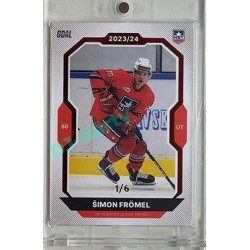 2023/24 Goal cards Chance Liga 2. série #238 Šimon Frömel Red 1/6
