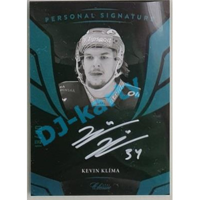 2020/21 OFS 1. série Kevin Klíma #PS-KEKL 19/30 Personal Signature White
