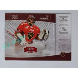2022/23 Goal Cards Chance #G-24 Jan Přecechtěl Goalies Expo x/3