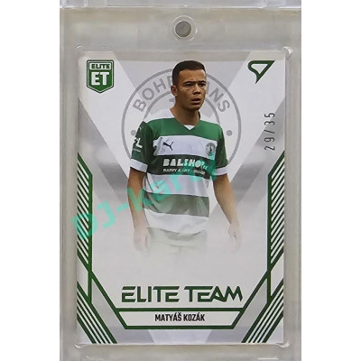 2023/24 Sportzoo Fortuna Liga 1. série #ET-12 Matyáš Kozák Elite Team Limited 29/35