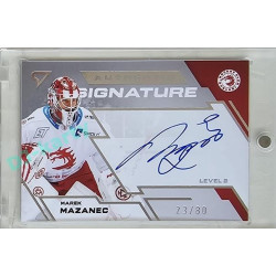 2023/24 Sportzoo ELH 1. série #SL2-MM Marek Mazanec Authentic Signature Level 2 xx/80