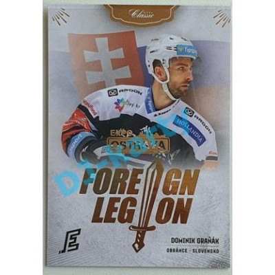 2020/21 OFS 2. série Dominik Graňák #FL-DGR Foreign Legion GOLD Expo Ostrava /3