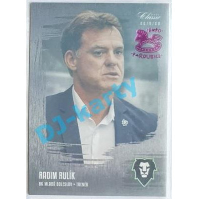 2019/20 OFS Radim Rulík #144 x/2 Silver Rainbow Expo Pard.