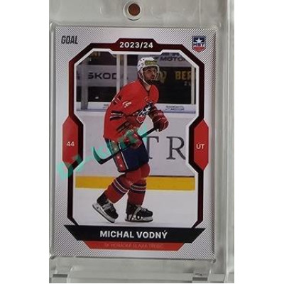 2023/24 Goal cards Chance Liga 2. série #243 Michal Vodný Red 1/6