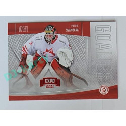 2022/23 Goal Cards Chance #G-33 Patrik Švančara Goalies Expo x/3
