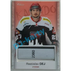 2017 OFS Mountfield Cup Rastislav Dej #34 Game Used Stick PROMO