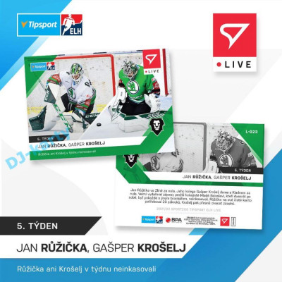 2021/22 Sportzoo Jan Růžička/ Gašper Krošelj #23 xx/62