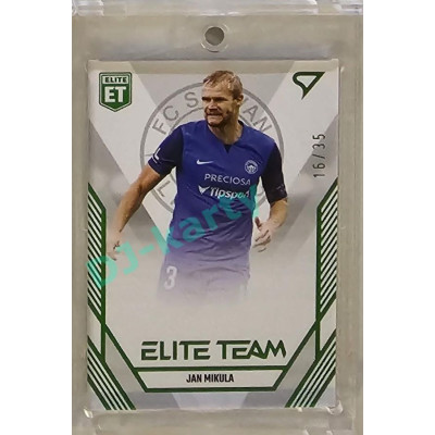 2023/24 Sportzoo Fortuna Liga 1. série #ET-17 Jan Mikula Elite Team Limited 16/35