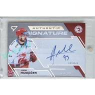 2023/24 Sportzoo ELH 1. série #SL2-LH Libor Hudáček Authentic Signature Level 2 xx/80