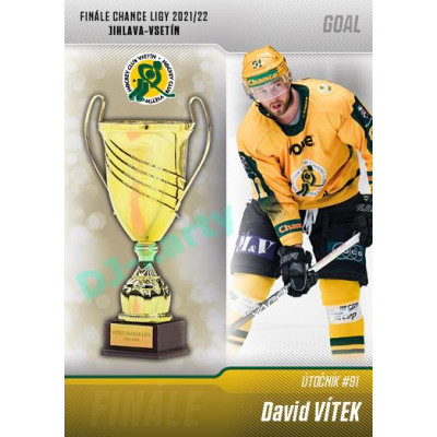 2022/23 Goal Cards Chance Liga 1. série #V-23 David Vítek Finále 2022