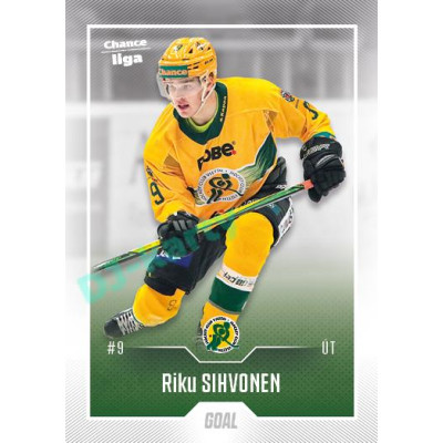 2022/23 Goal Cards Chance Liga 1. série #023 Riku Sihvonen