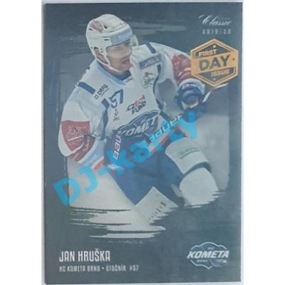 2019/20 OFS Jan Hruška #270 Black Rainbow 1st Day of Issue
