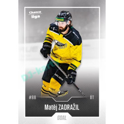 2022/23 Goal Cards Chance Liga 2. série #242 Matěj Zadražil