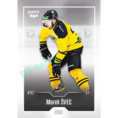 2022/23 Goal Cards Chance Liga 2. série #243 Marek Švec