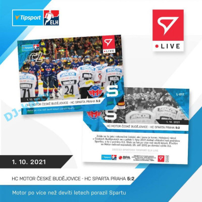 2021/22 Sportzoo České Budějovice - Sparta #17 xx/76