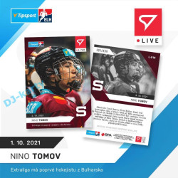 2021/22 Sportzoo Nino Tomov #19 xx/90