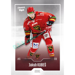 2022/23 Goal Cards Chance Liga 2. série #248 Jakub Kubeš
