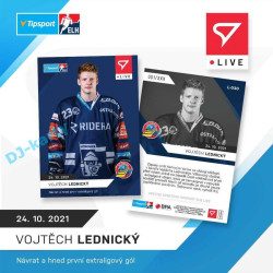 2021/22 Sportzoo Vojtěch Lednický #30 xx/62