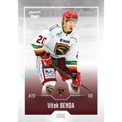 2022/23 Goal Cards Chance Liga 2. série #249 Vítek Benda