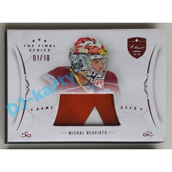 2021/22 OFS The Final Series Michal Neuvirth #STI-NEM 01/10 Game Used Stick Red