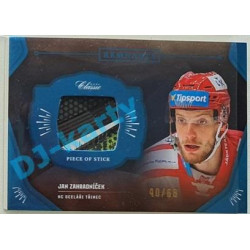 2020/21 OFS 2. série Jan Zahradníček #RPS-JZA 40/66 Game Used Remnants