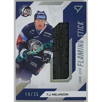 2022/23 Sportzoo ELH 1. série #FS-TM T. J. Melancon Flaming Stick 19/35